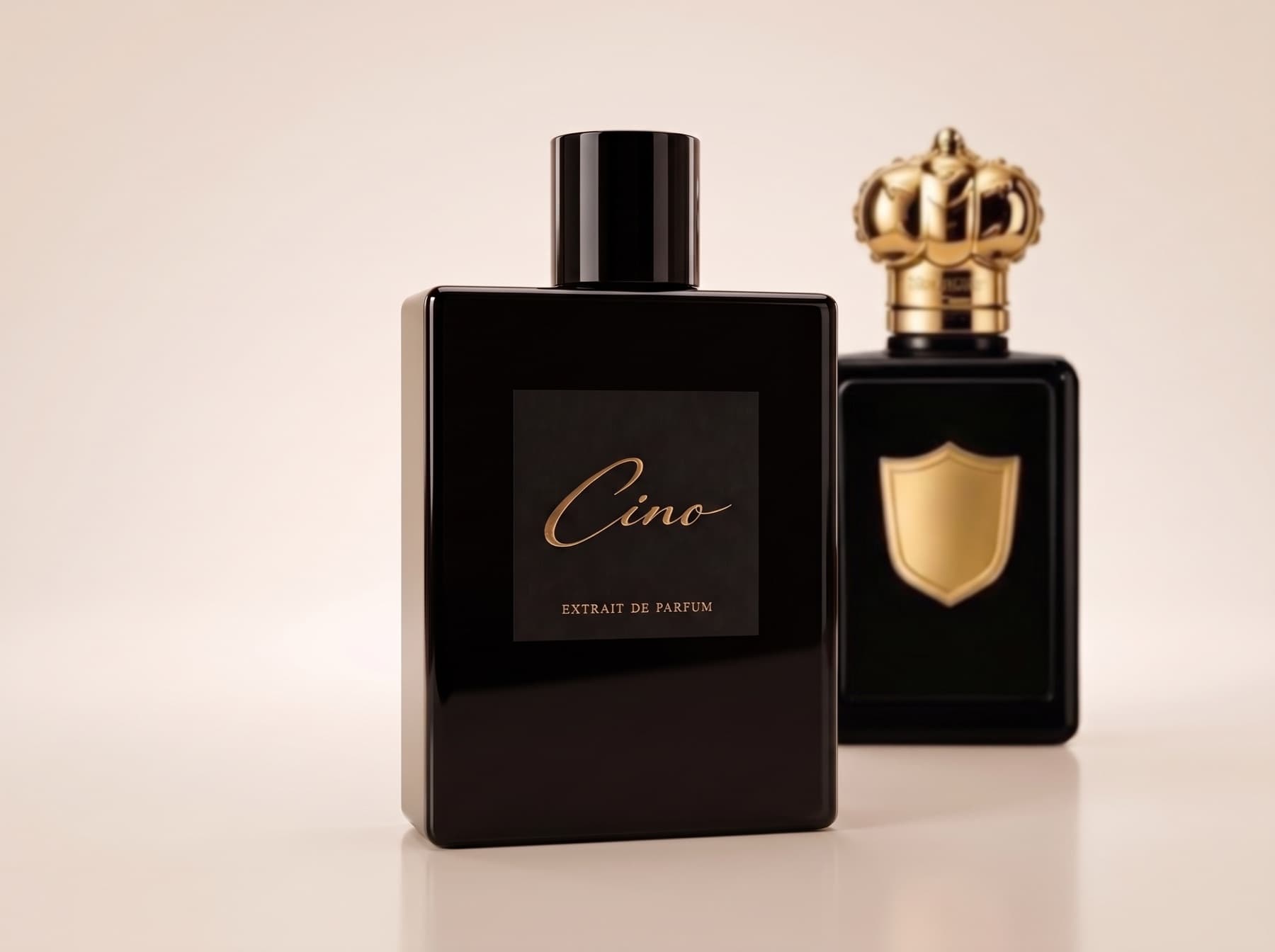 Cino Ambre Doux neben Clive Christian – Blond Amber