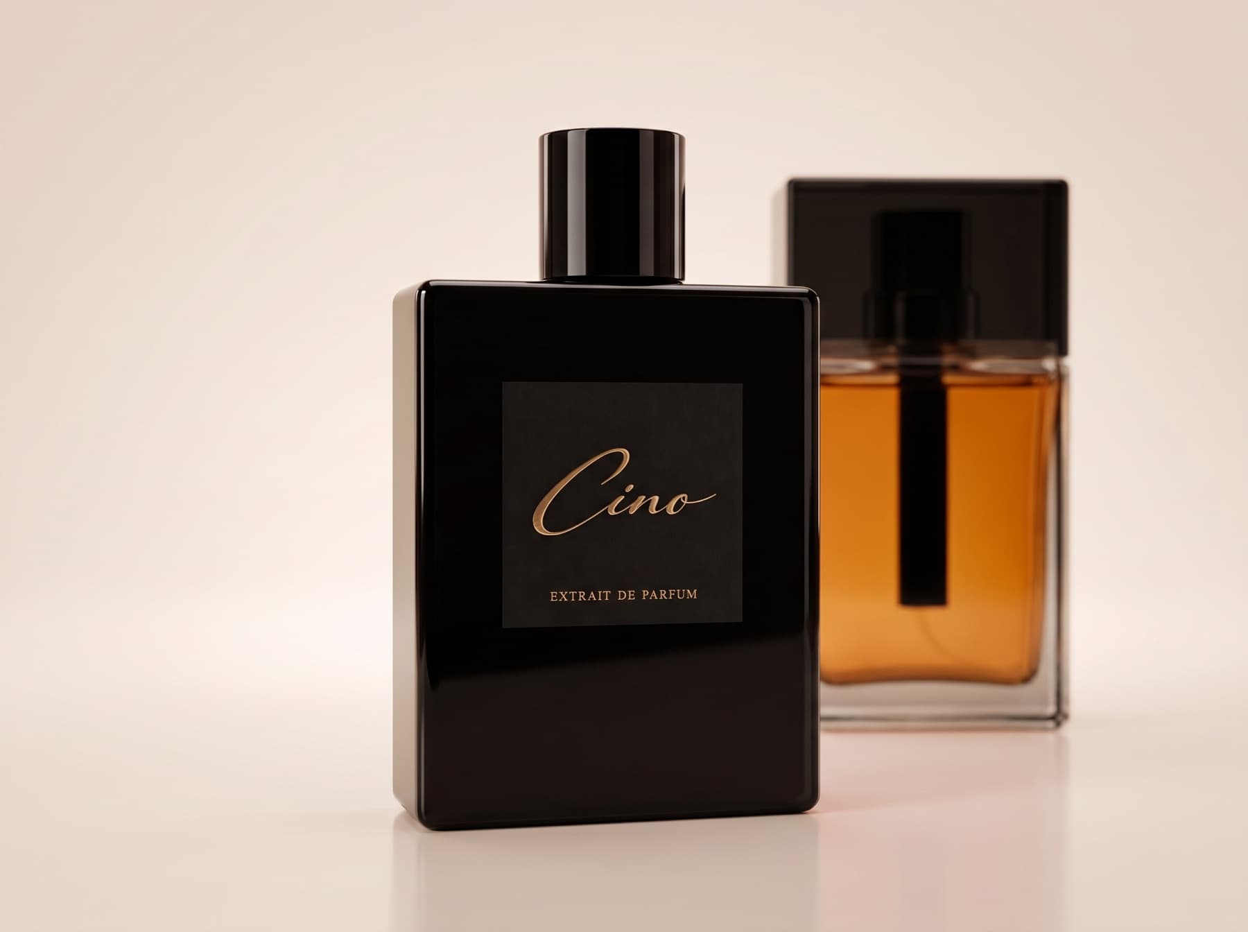 Cino Iris Nocturne neben Dior – Homme Intense