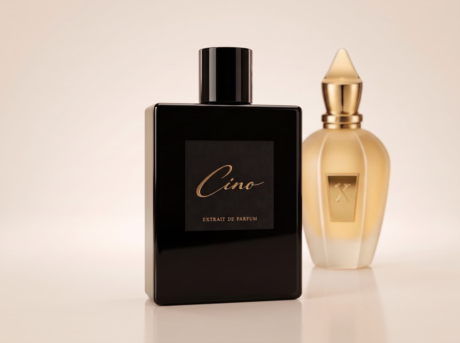 Cino Miel Tabac neben Xerjoff – Naxos
